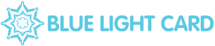 blue light card logo